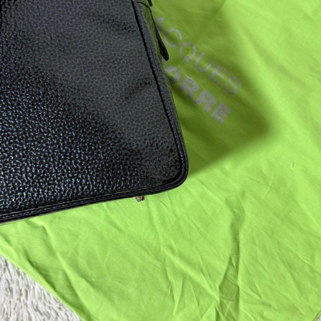 ⭐️新品未使用⭐️　ジャックルコー　リスボン　ハンドバッグ　エナメル　ユニセックス