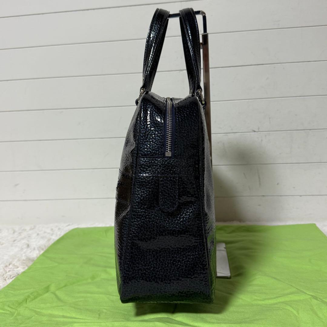 ⭐️新品未使用⭐️　ジャックルコー　リスボン　ハンドバッグ　エナメル　ユニセックス