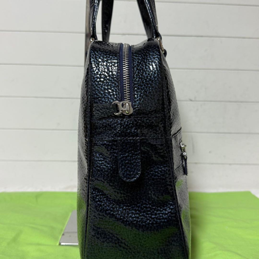 ⭐️新品未使用⭐️　ジャックルコー　リスボン　ハンドバッグ　エナメル　ユニセックス