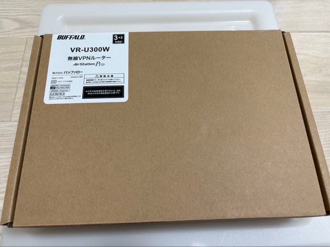 BUFFALO VR-U300W 無線VPNルーター　バッファロー　 未使用