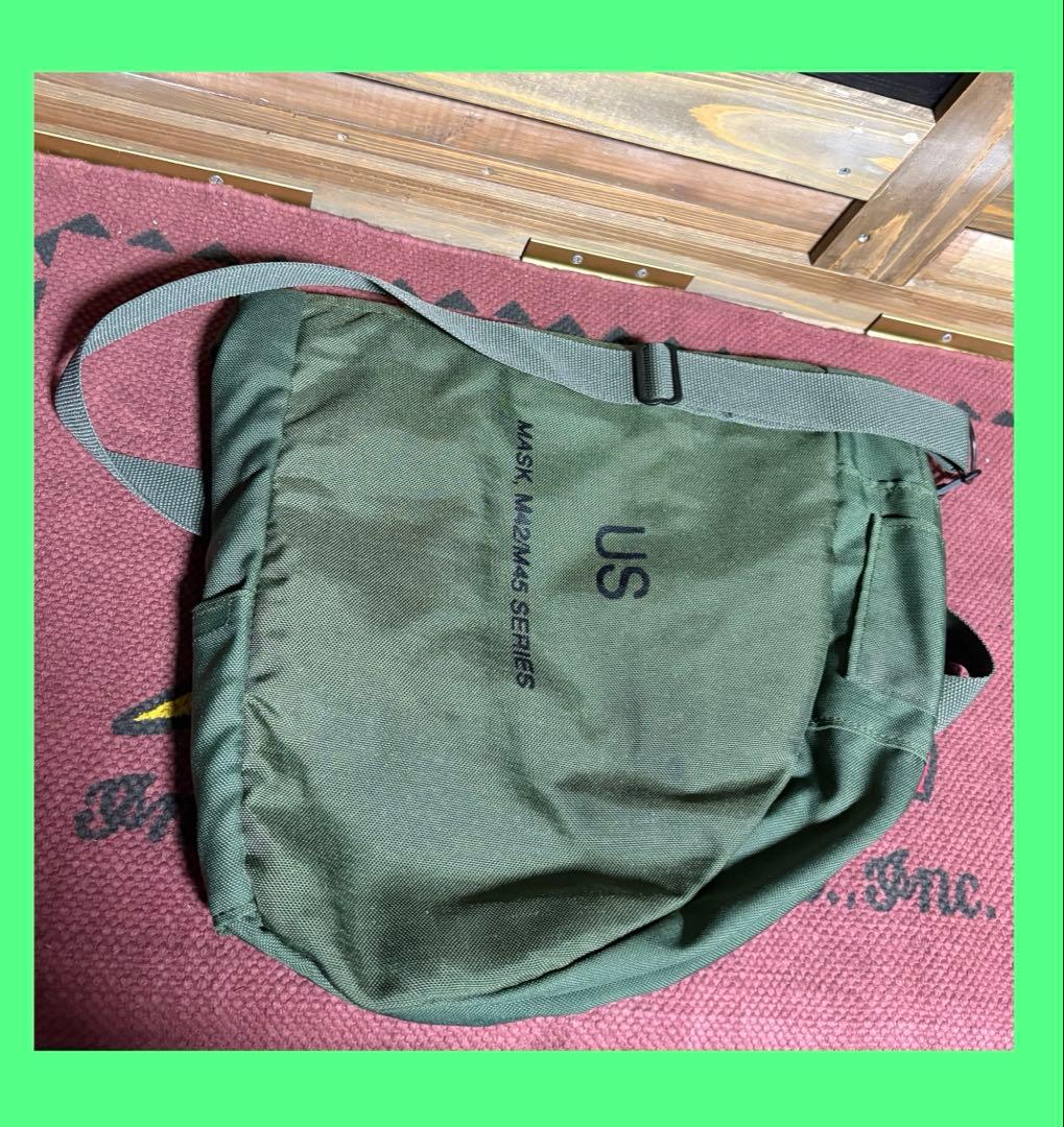 ★デッドストック★米軍★ガスマスクバッグ ★ショルダーバッグ★ミリタリー★