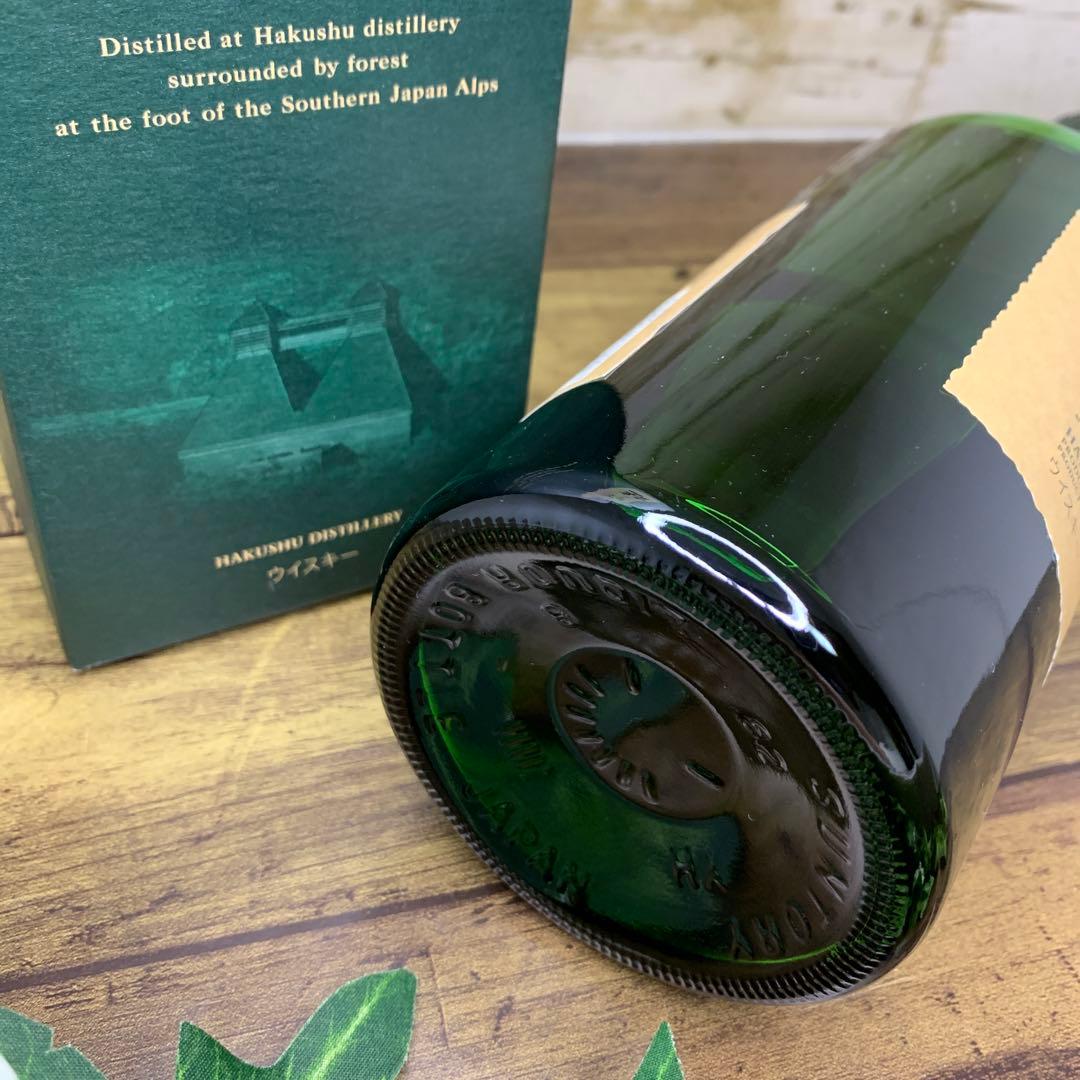 サントリー　ウイスキー　シングルモルト　白州18年　旧ラベル