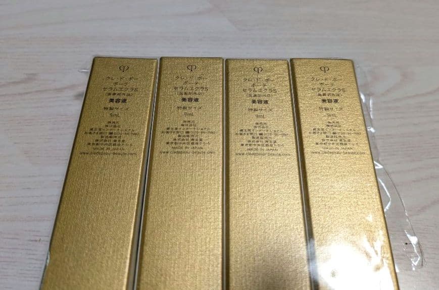 新品★クレ・ド・ポー ボーテ セラムエクラＳ美容液9ml　4本
