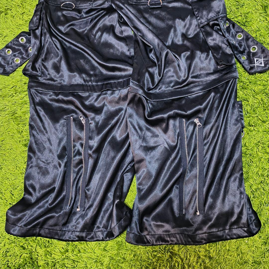 REFLEM【レフレム】2WAYワイドボンテージカーゴパンツ