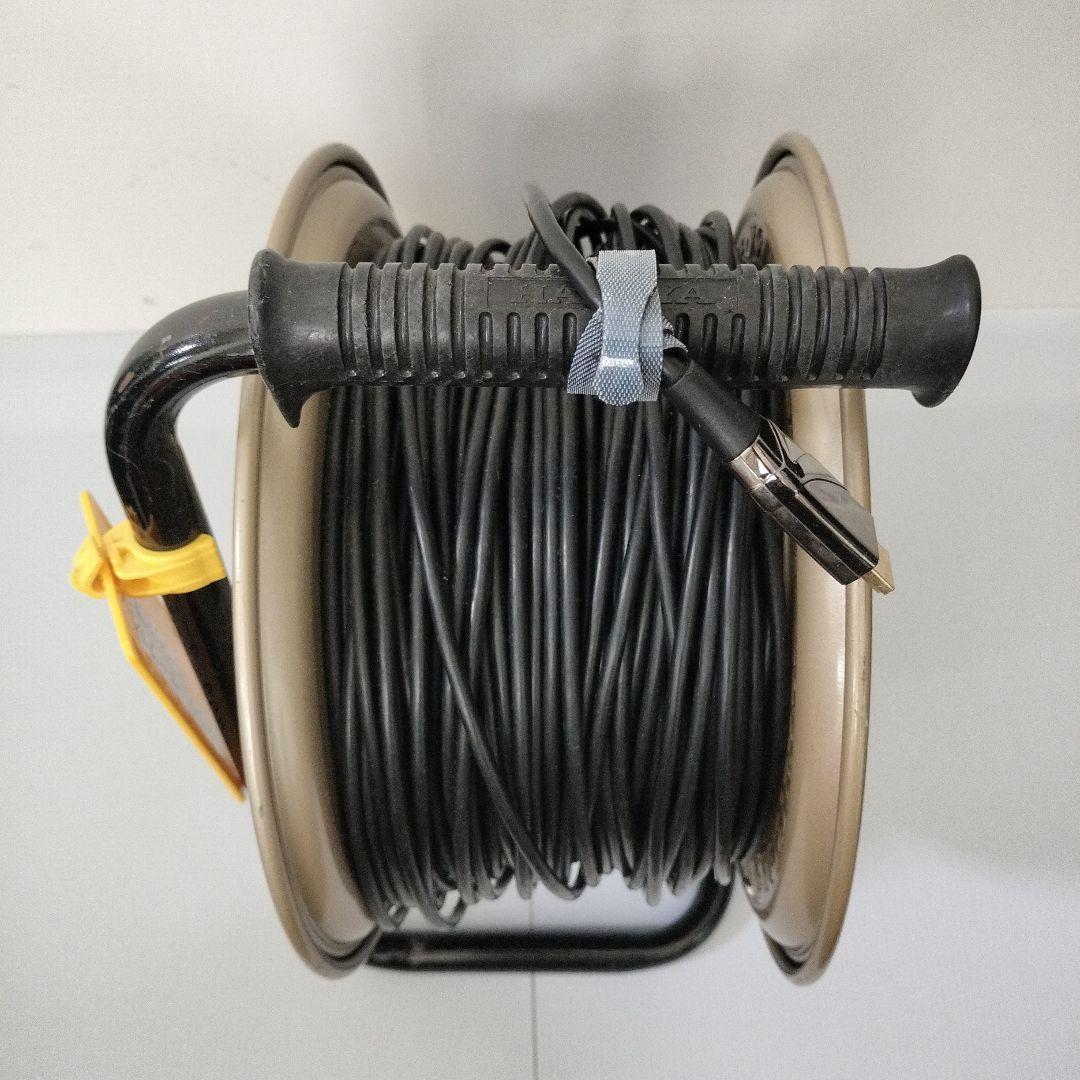 HDMIケーブル 91m コードリール付 アマゾンベーシック 光ファイバー