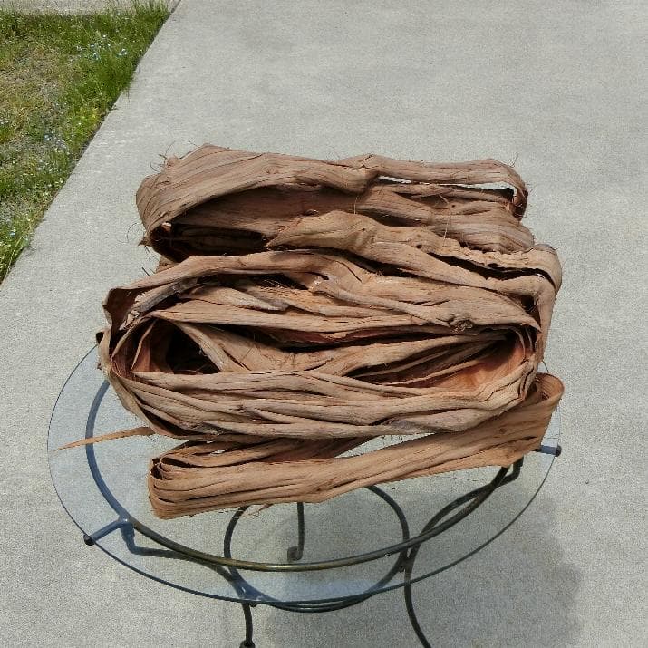 青森岩木山産 山葡萄 皮 樹皮 約2kg B品