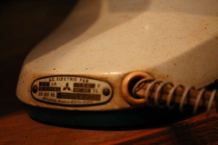 レトロ扇風機 三菱DM-10F