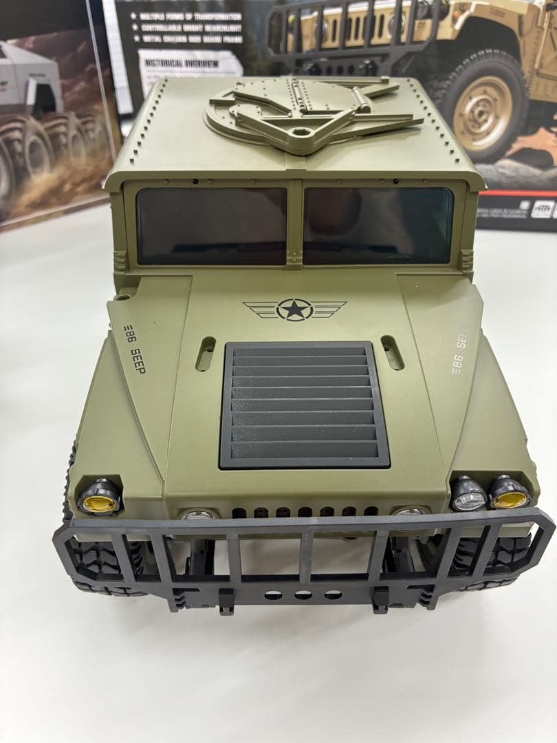戦車 大型 ラジコン オフロード ミリタリー RCかー 人気 34cm 4WD