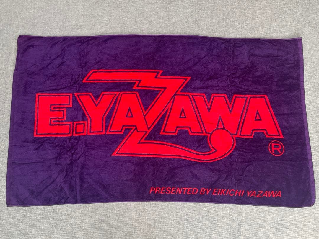 矢沢永吉 E.YAZAWA スペシャルビーチタオル 紫