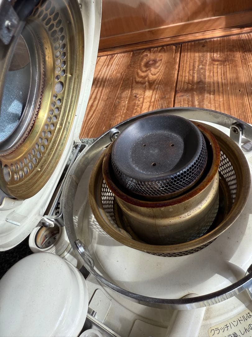 アラジン石油ストーブ　38 アイボリー　J380004 レトロ空間　暖房電気不用