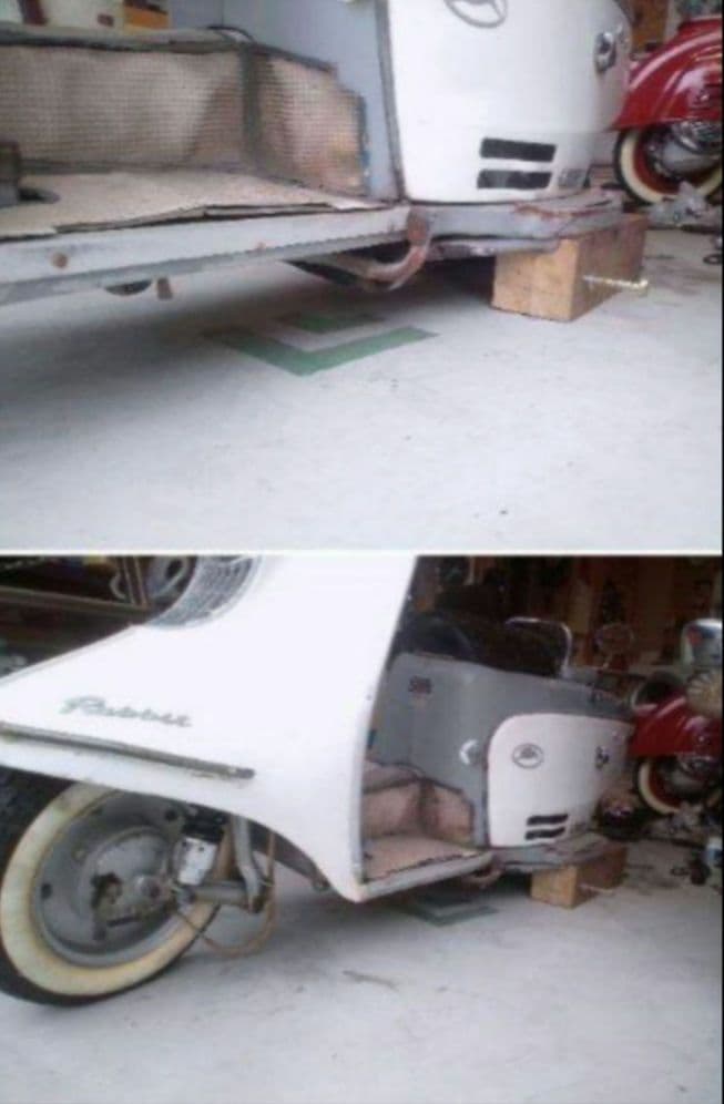 富士重工 ラビットスクーター S301用 ローダウンサス 前後セット ⑥