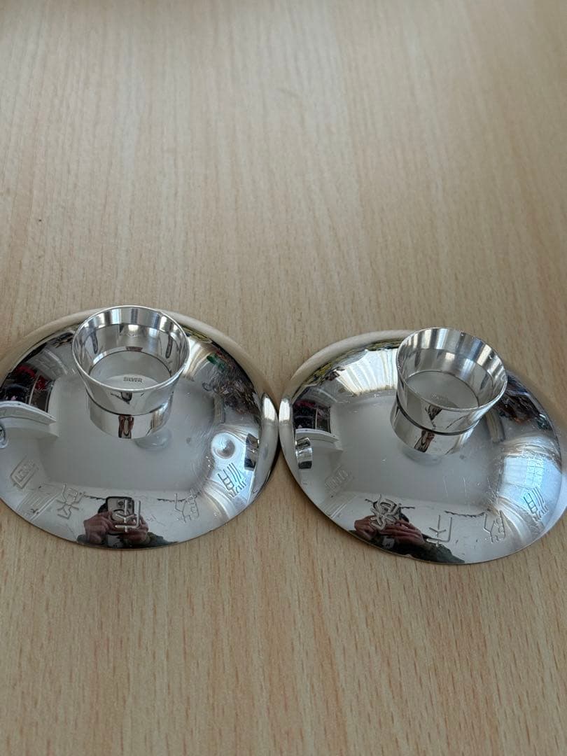 銀盃シルバー消防庁盃 銀杯２つセット