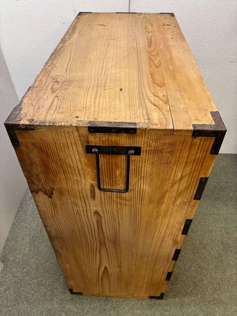 昭和レトロ　当時物　アンティーク時代箪笥　古道具　桐タンス
