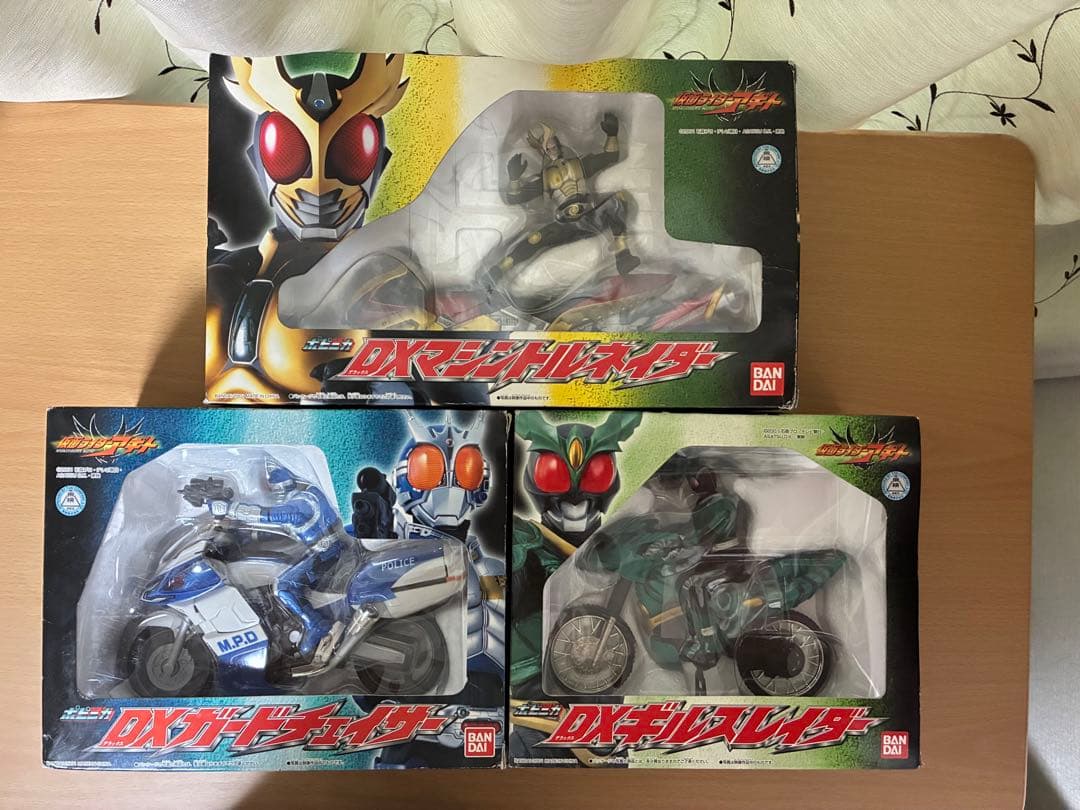 仮面ライダーアギト　超合金　装着変身シリーズ　フィギュア　ギルスなど9点セット