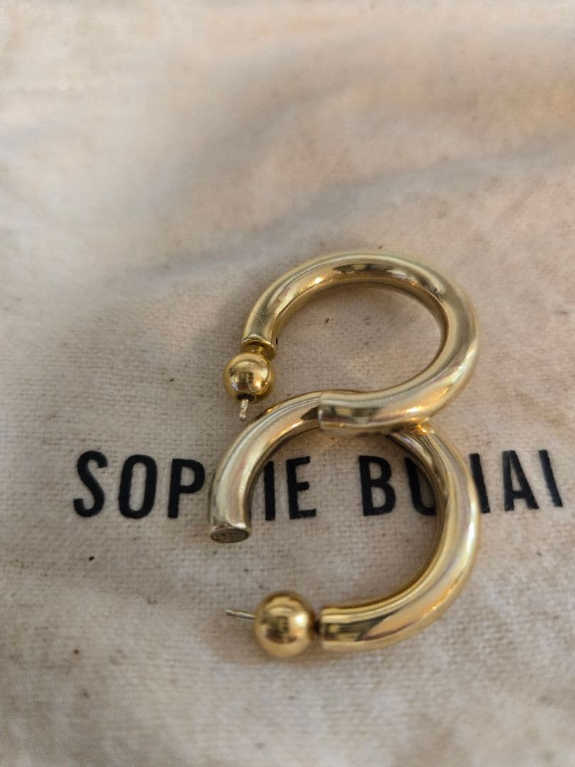 SOPHIE BUHAI Everyday フープピアス ゴールド
