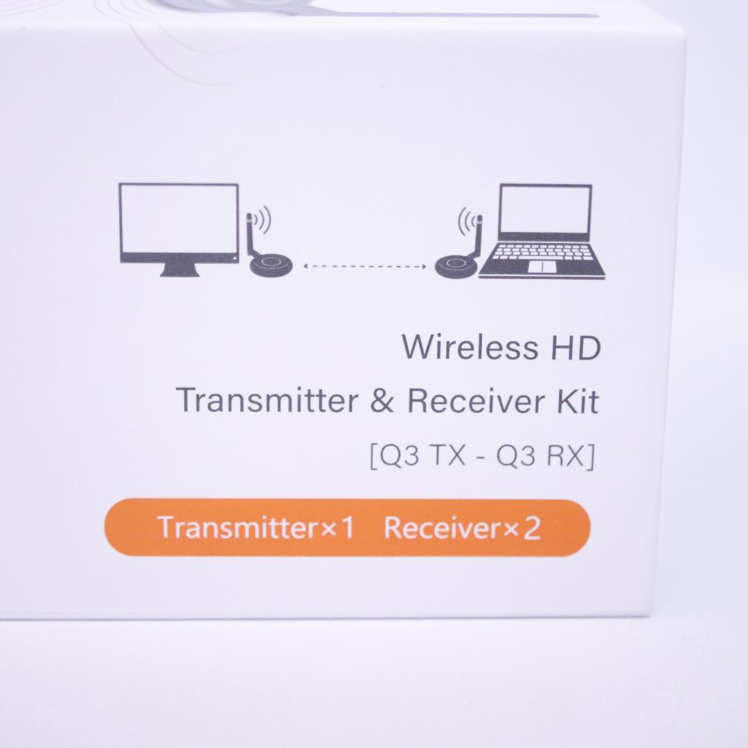 AIMIBO ワイヤレスHDMI 受送信機 TX＋2RXセット マルチキャスト