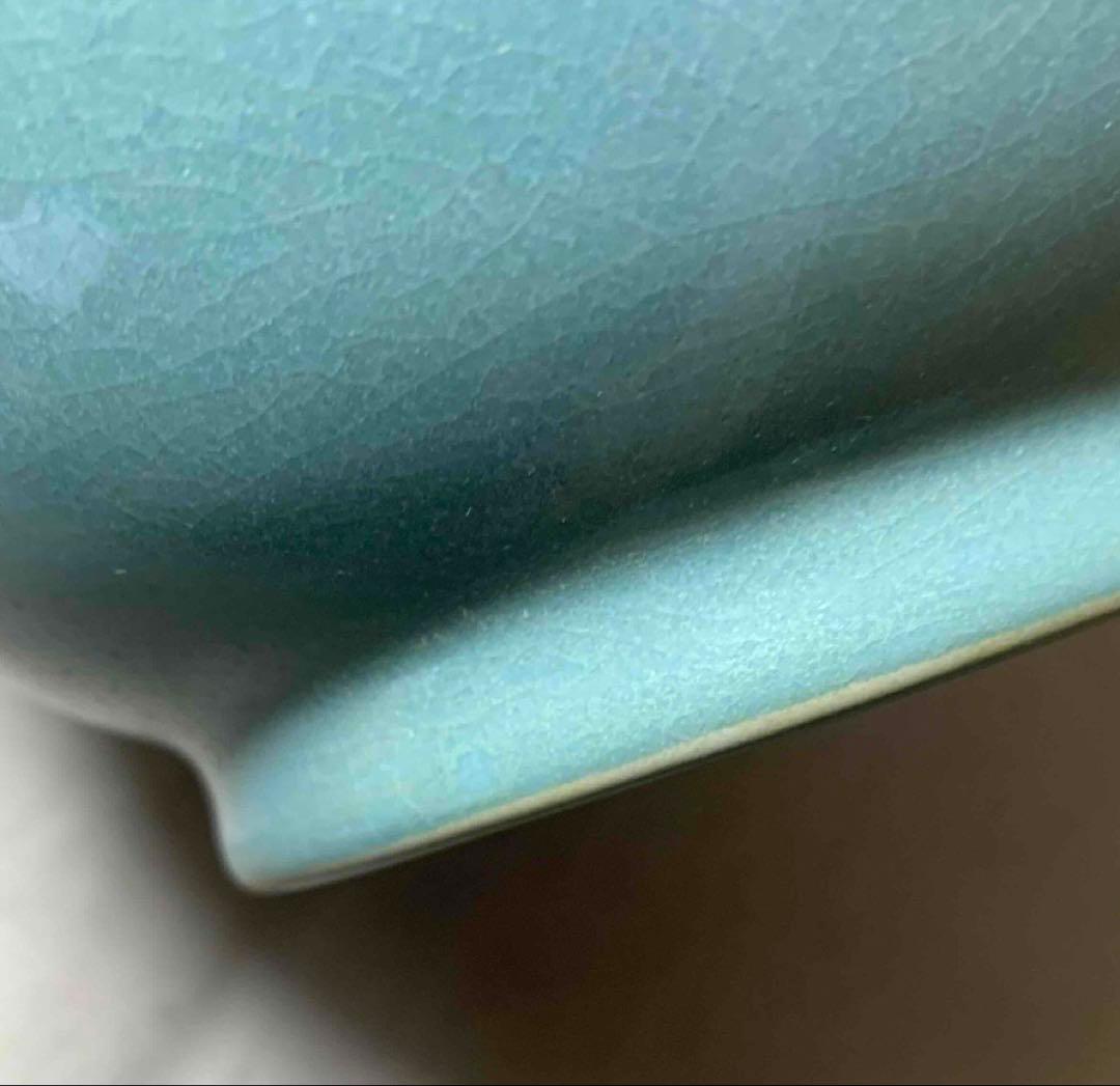 中国 首に段のある瓶　u6230854