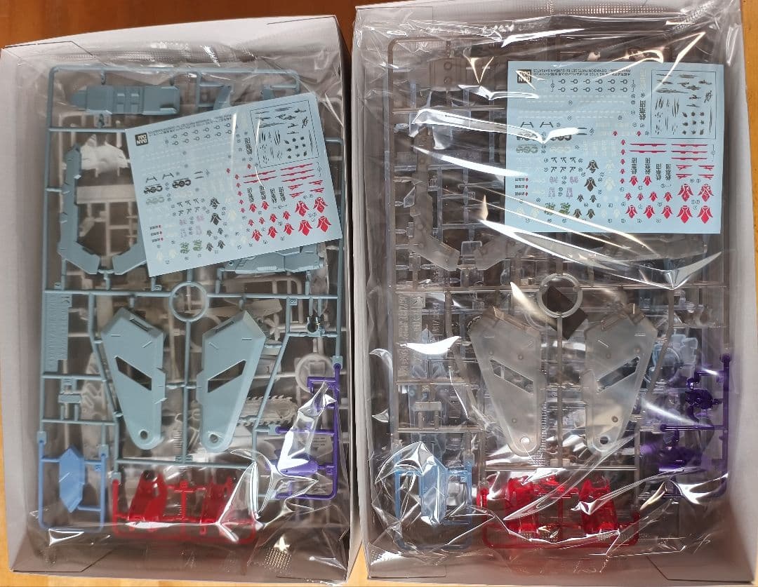 MGガンダムバルバトス 7点セット チタニウム、クリア、ネオンブルー、拡張パーツ