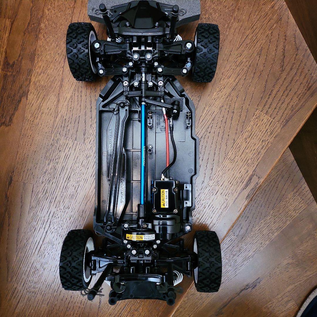 タミヤ　 T T - 0 2 シャーシ　　 組立て完成品 ラリー仕様