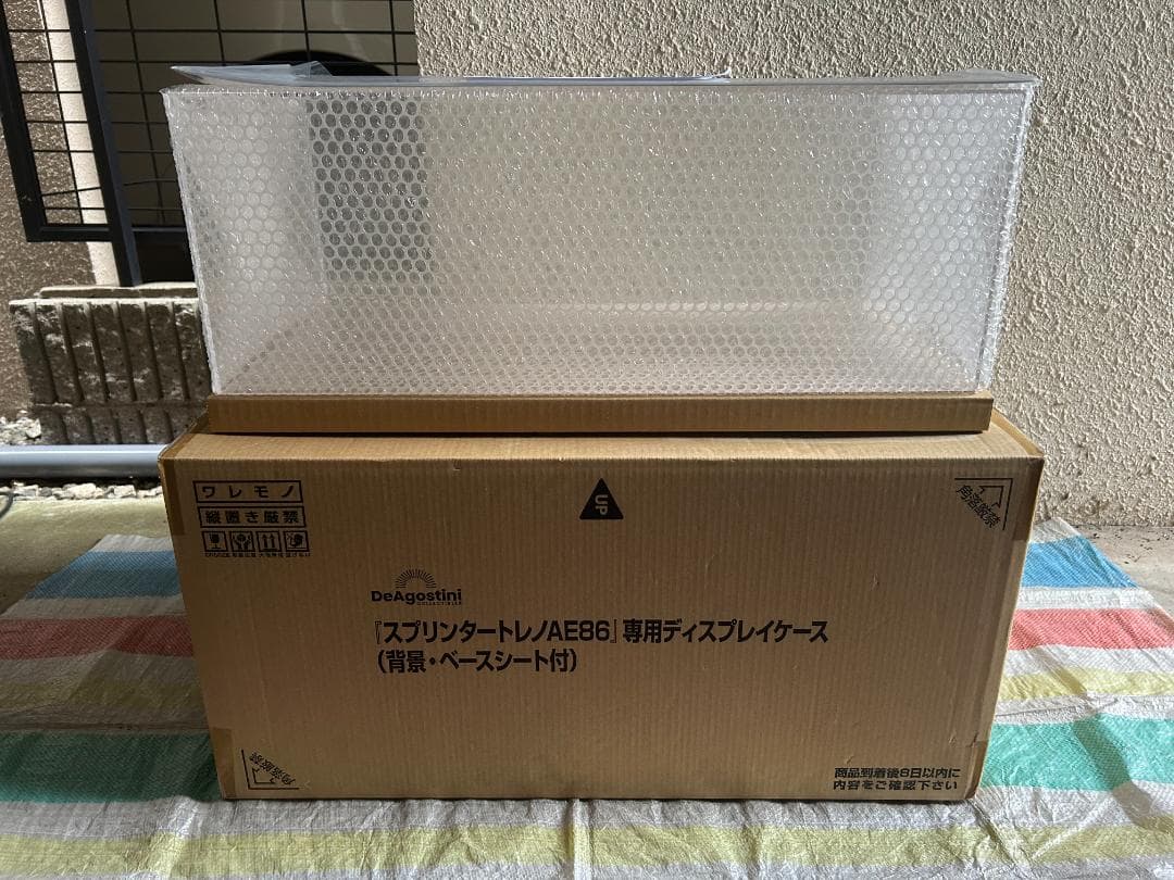未使用 デアゴスティーニ スプリンタートレノ AE86 背景・ベースシート付