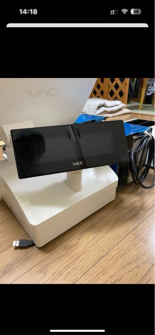 NEC レジシステム FWP7121WS2 モニター付きPWPY712W52