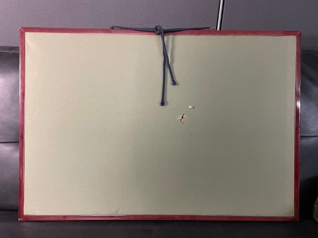 【真作】木版　人気図柄「鼓笛童児」無弟(長谷川富三郎) 日本画