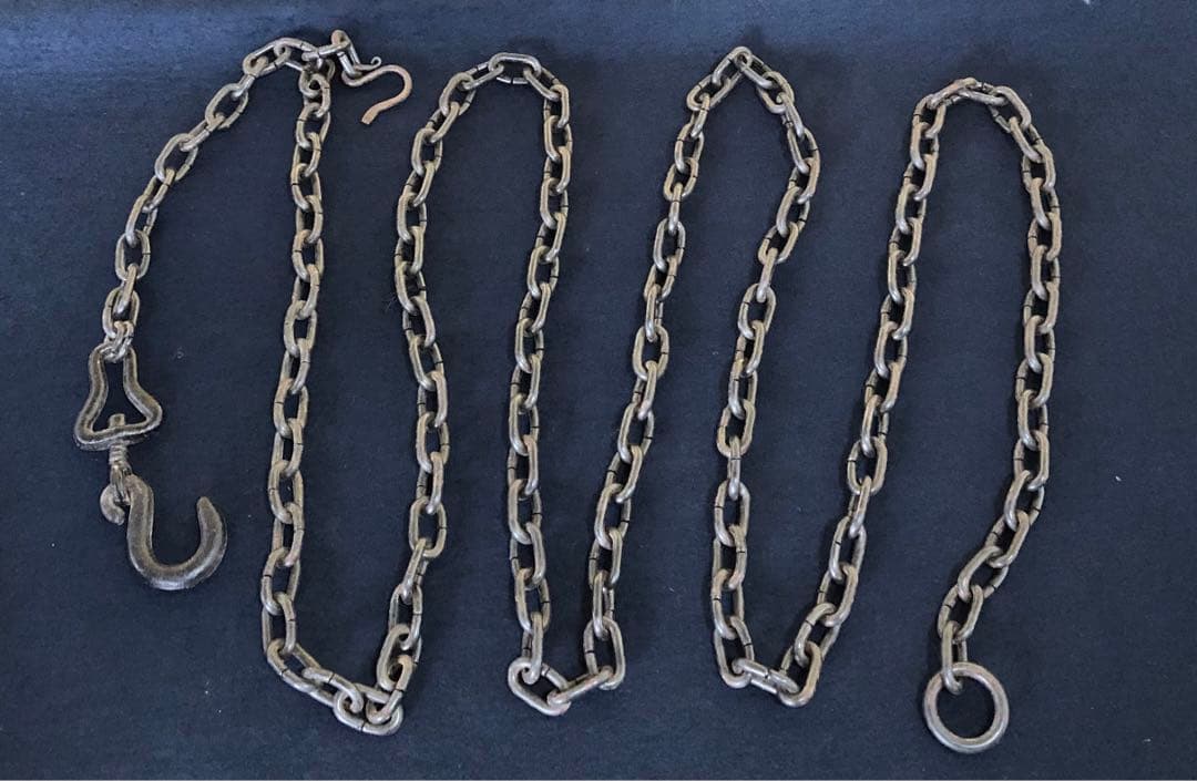 《R》釻鎖弦道具 三点揃 金工師木村清五郎作 経歴 共箱 元箱 260105か4