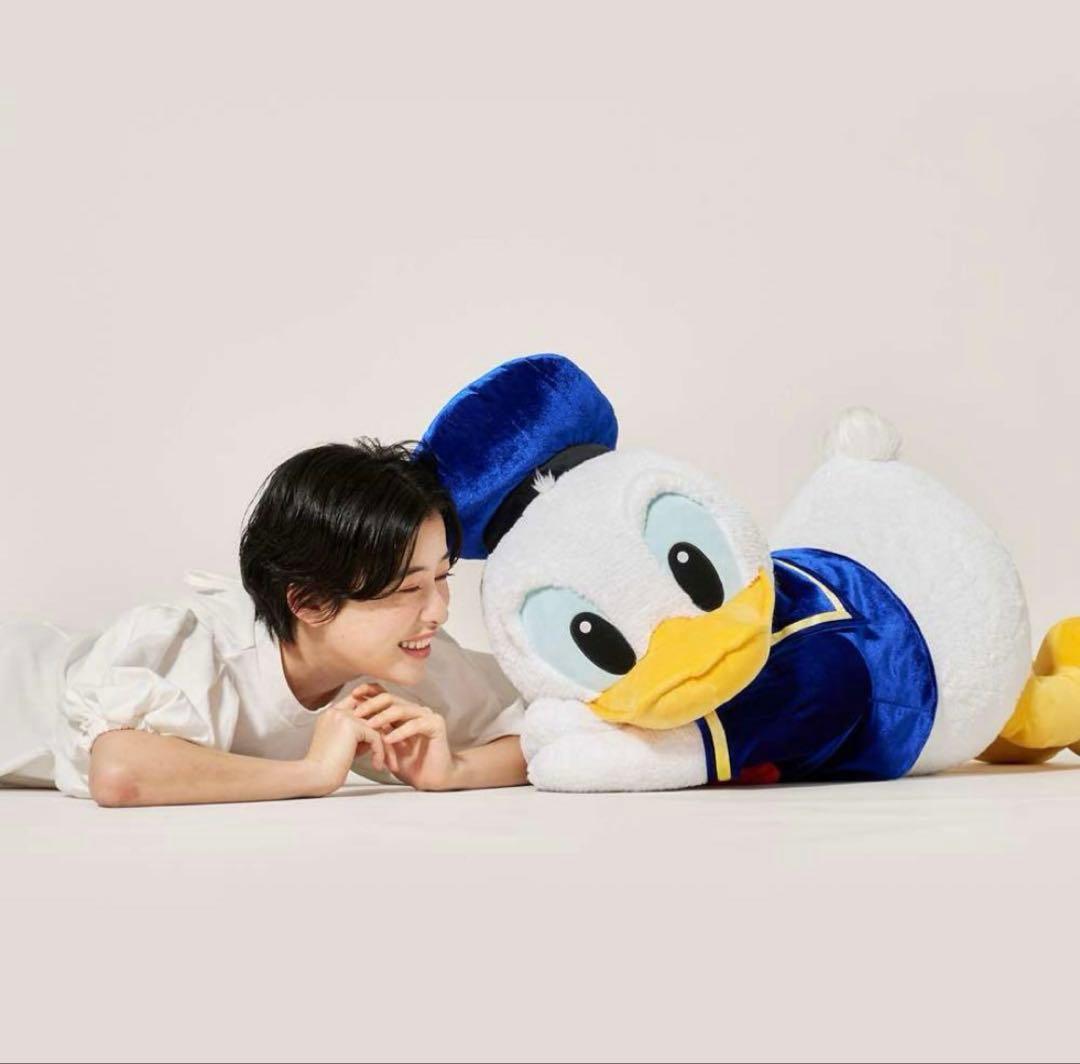 ドナルドダック バースデー記念 受注生産 ぬいぐるみ 特大