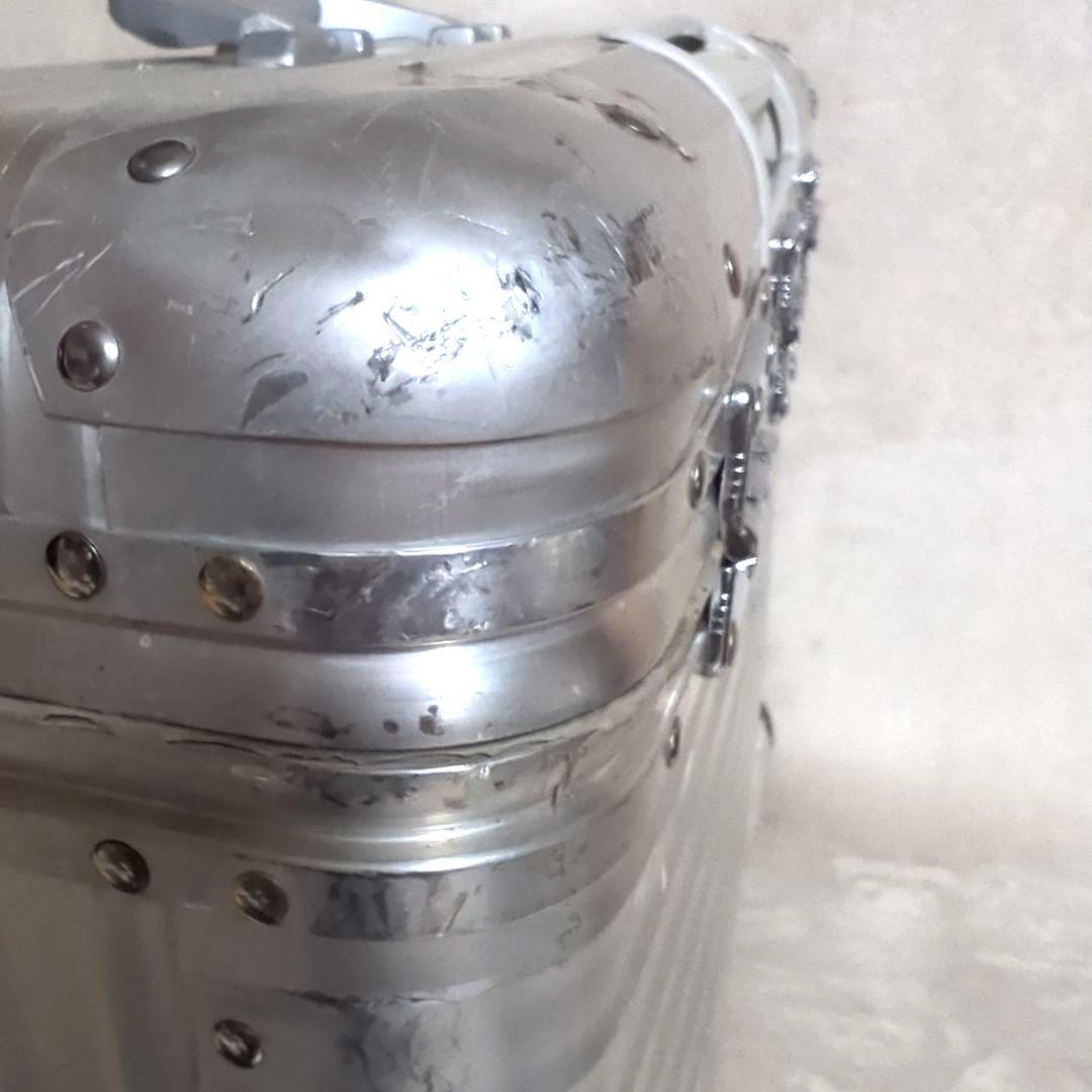 リモワ パイロットキャリーケース アルミ 2輪 トラベルバッグ 廃盤モデル 中古