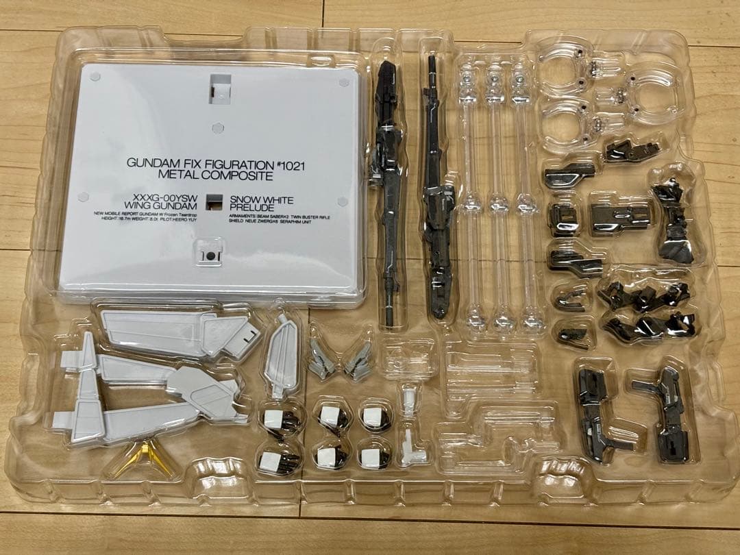 L COMPOSITE ウイングガンダムスノーホワイトプレリュード15周