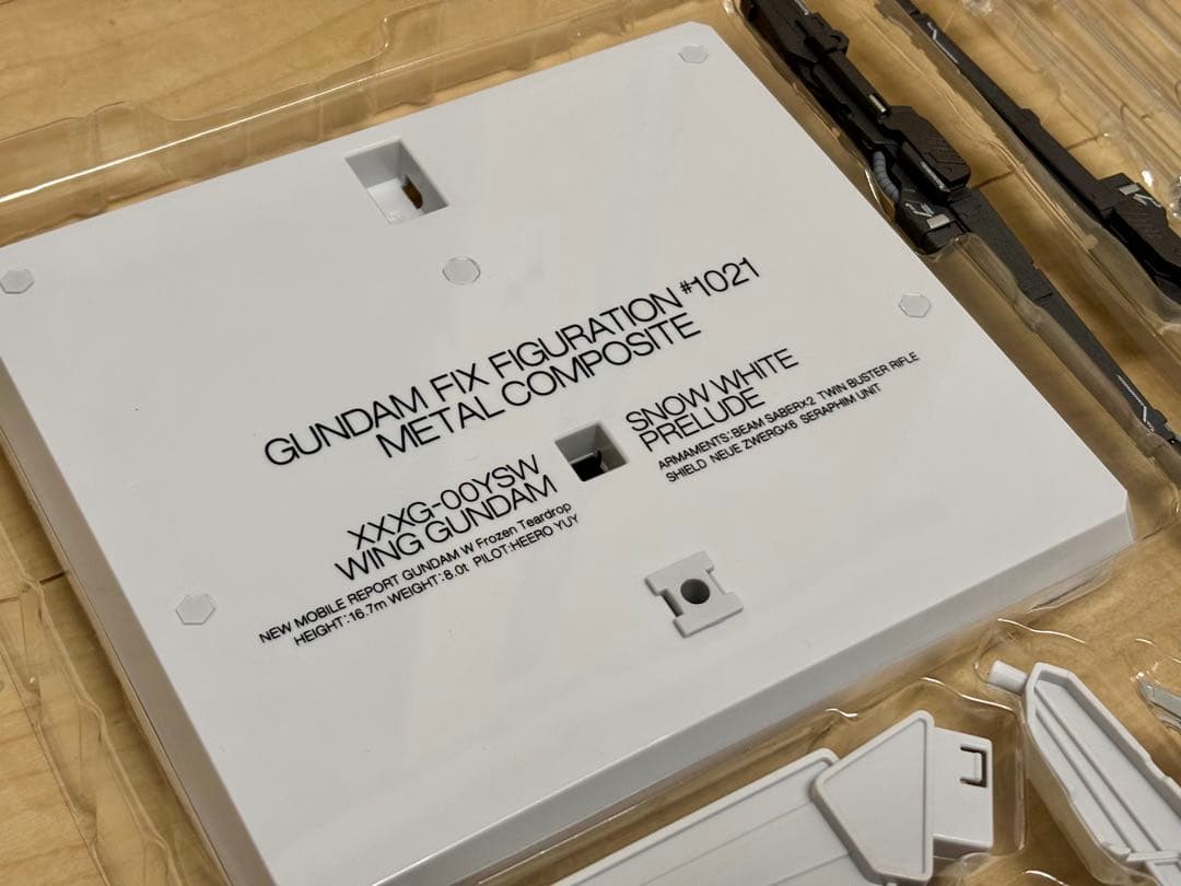 L COMPOSITE ウイングガンダムスノーホワイトプレリュード15周