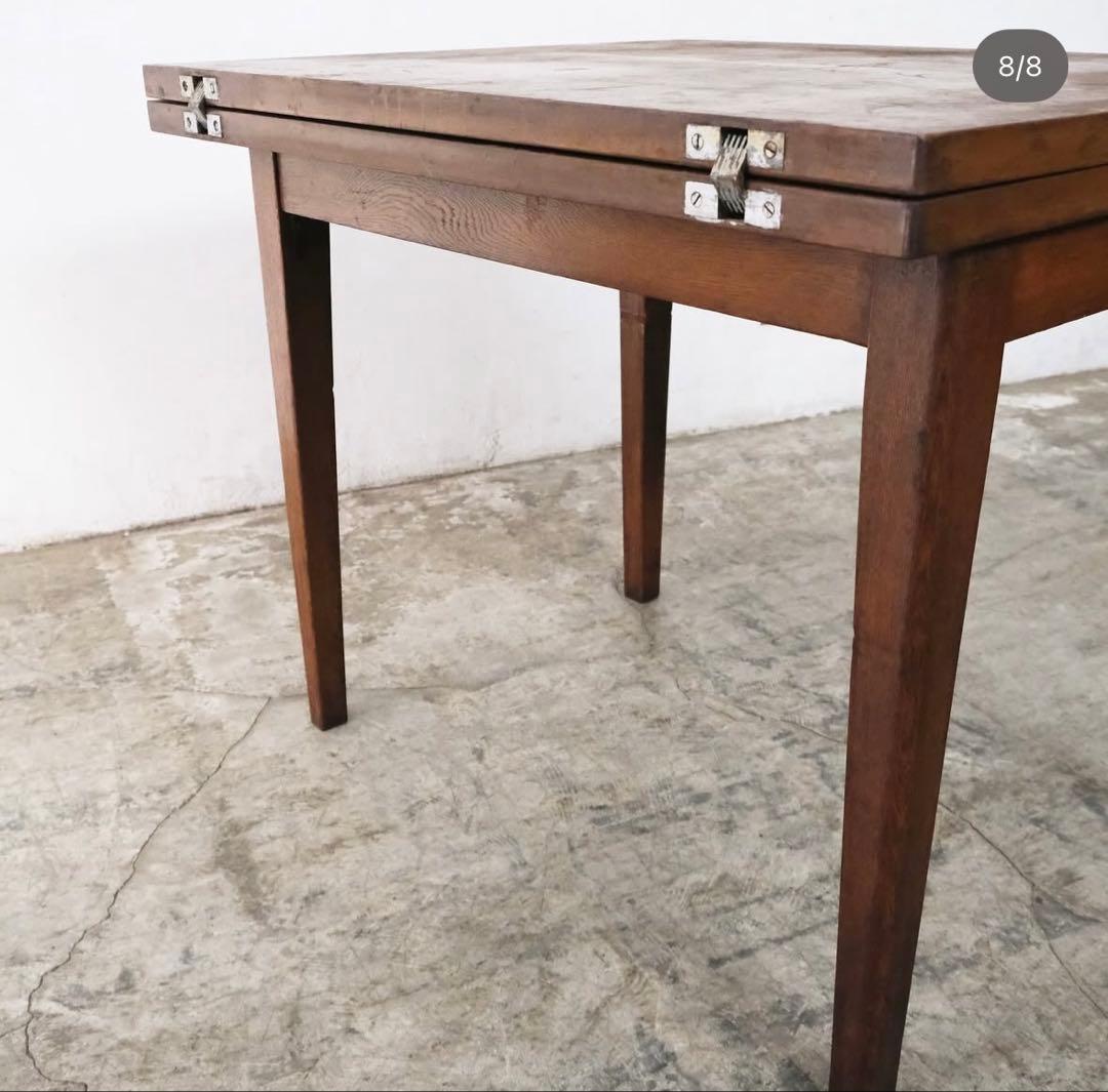 拡張ダイニングテーブル エクステンションテーブル ヴィンテージ 直接引き取り価格