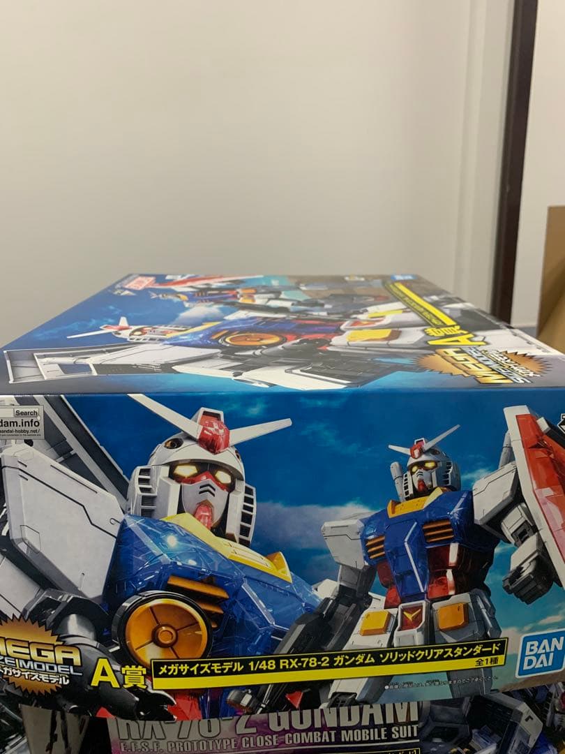 メガサイズモデル1/48ガンダムソリッドクリアスタンダード