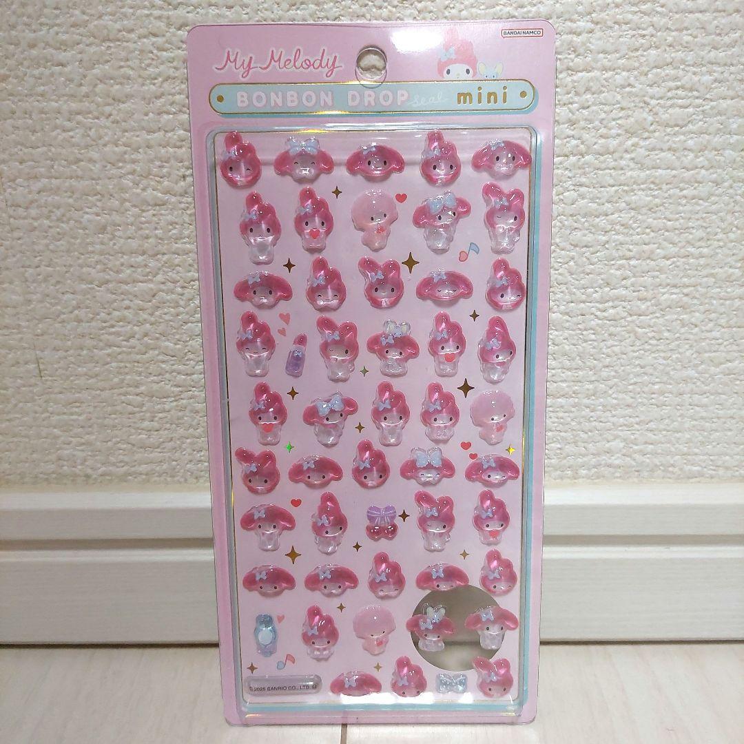 「正規品」サンリオボンボンドロップシールミニ 8種コンプリートセット　キティ他