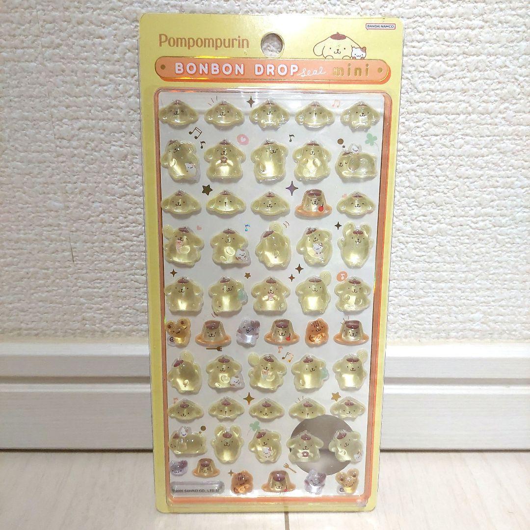 「正規品」サンリオボンボンドロップシールミニ 8種コンプリートセット　キティ他