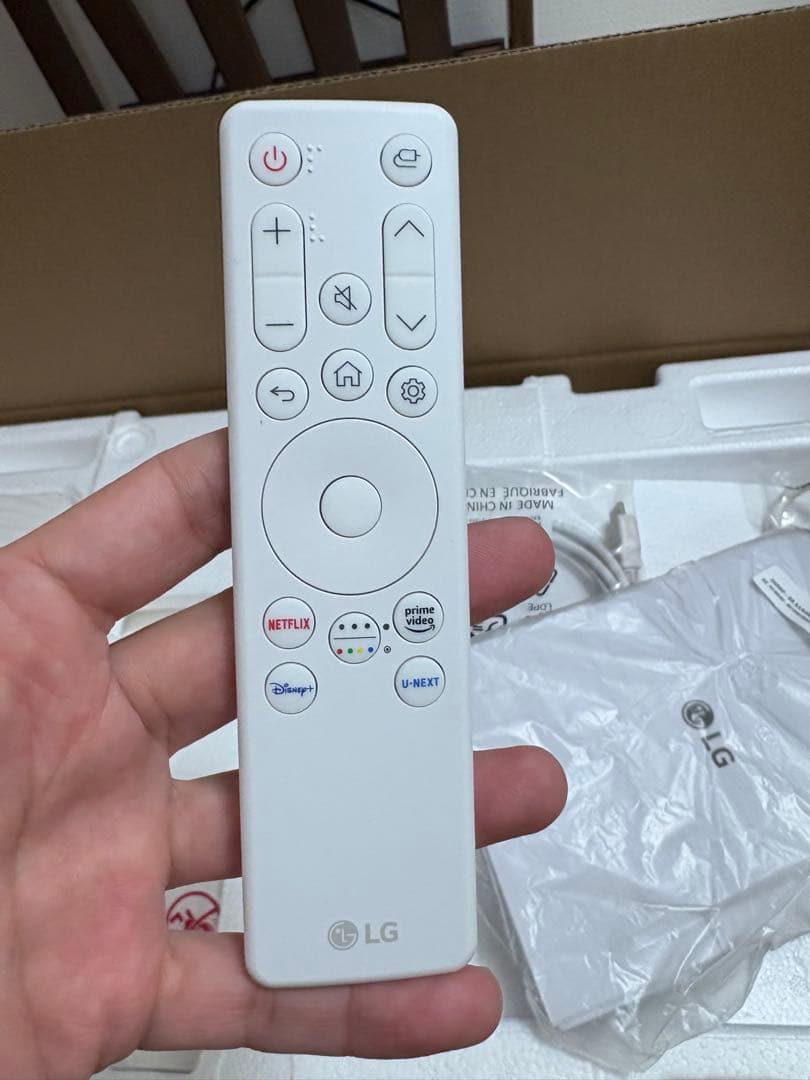 【美品】LG スマートモニター 25SR50F-W 2025年製