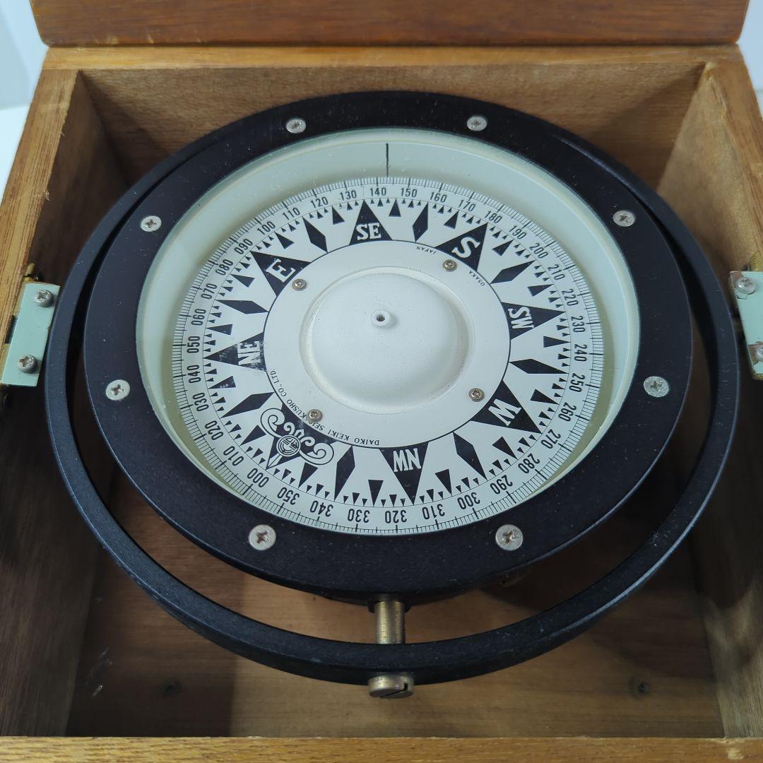 【 美品 】 大航計器製作所／羅針盤／磁気コンパス／サンスター／Sun Star