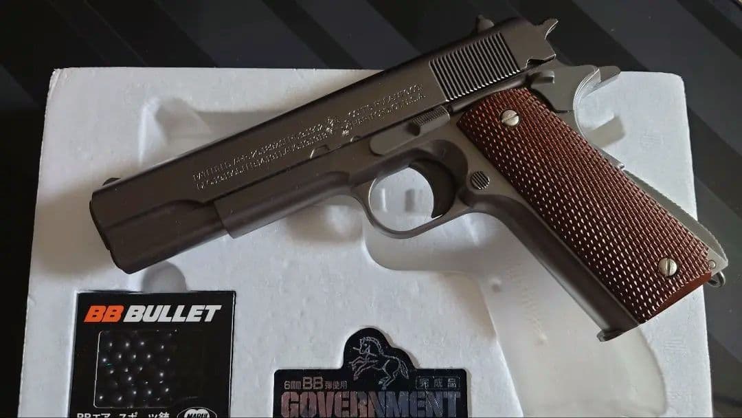 M1911A1 コルトガバメント ブラックメタリック★超希少★18禁 東京マルイ