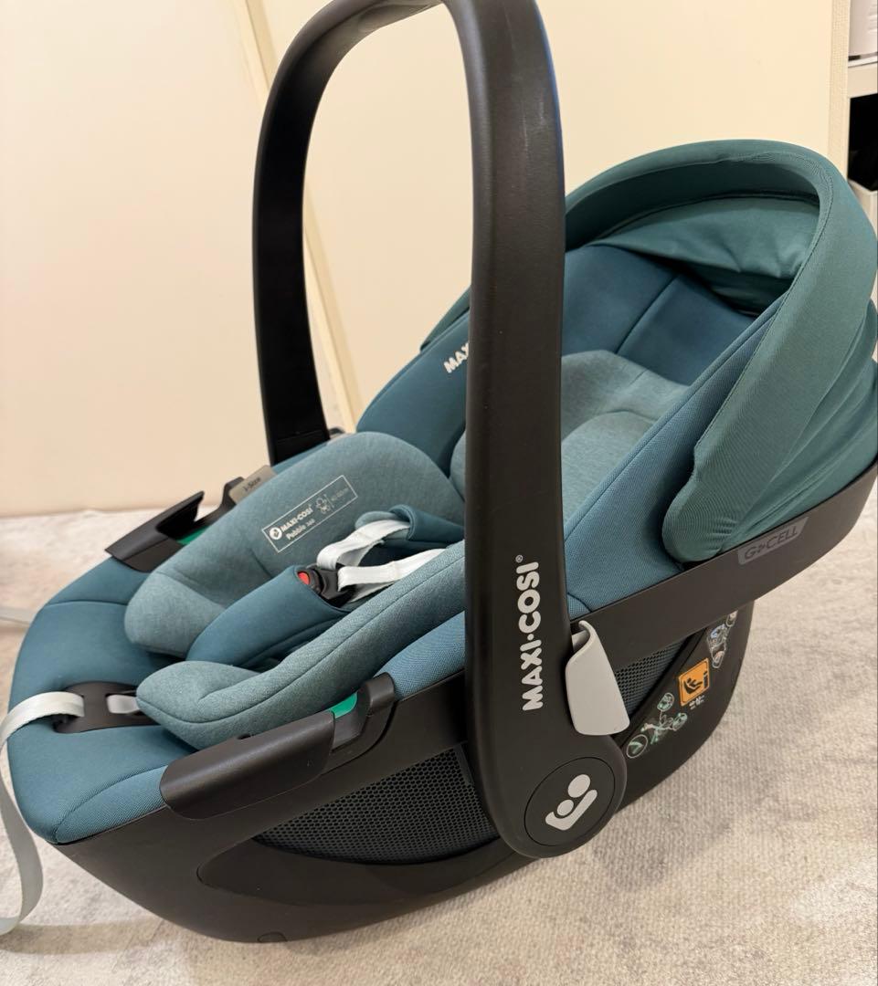 【美品】マキシコシMAXI-COSI Pebble 360 純正シートカバー付