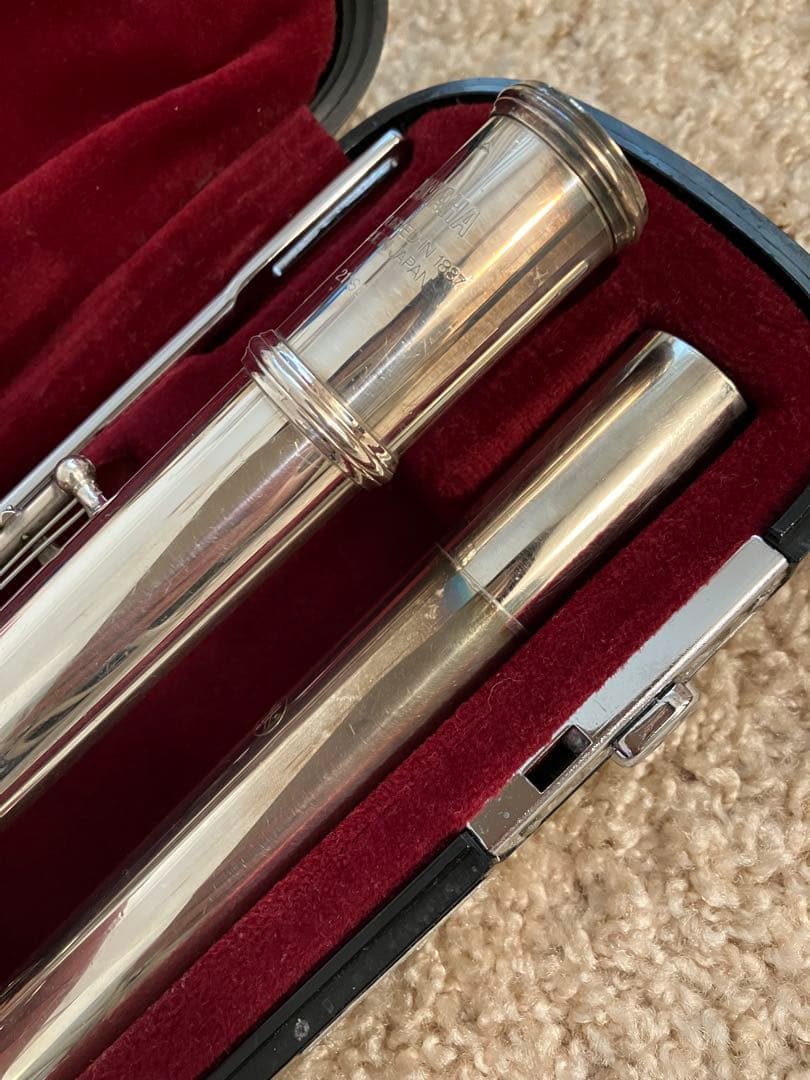 【しま】YAMAHA フルート 211SⅡ 銀メッキ 音出し確認済み 中古