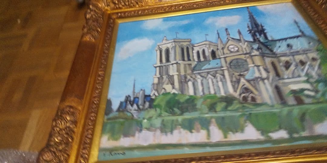 狩野寿一画伯作品(ノートルダム大聖堂)