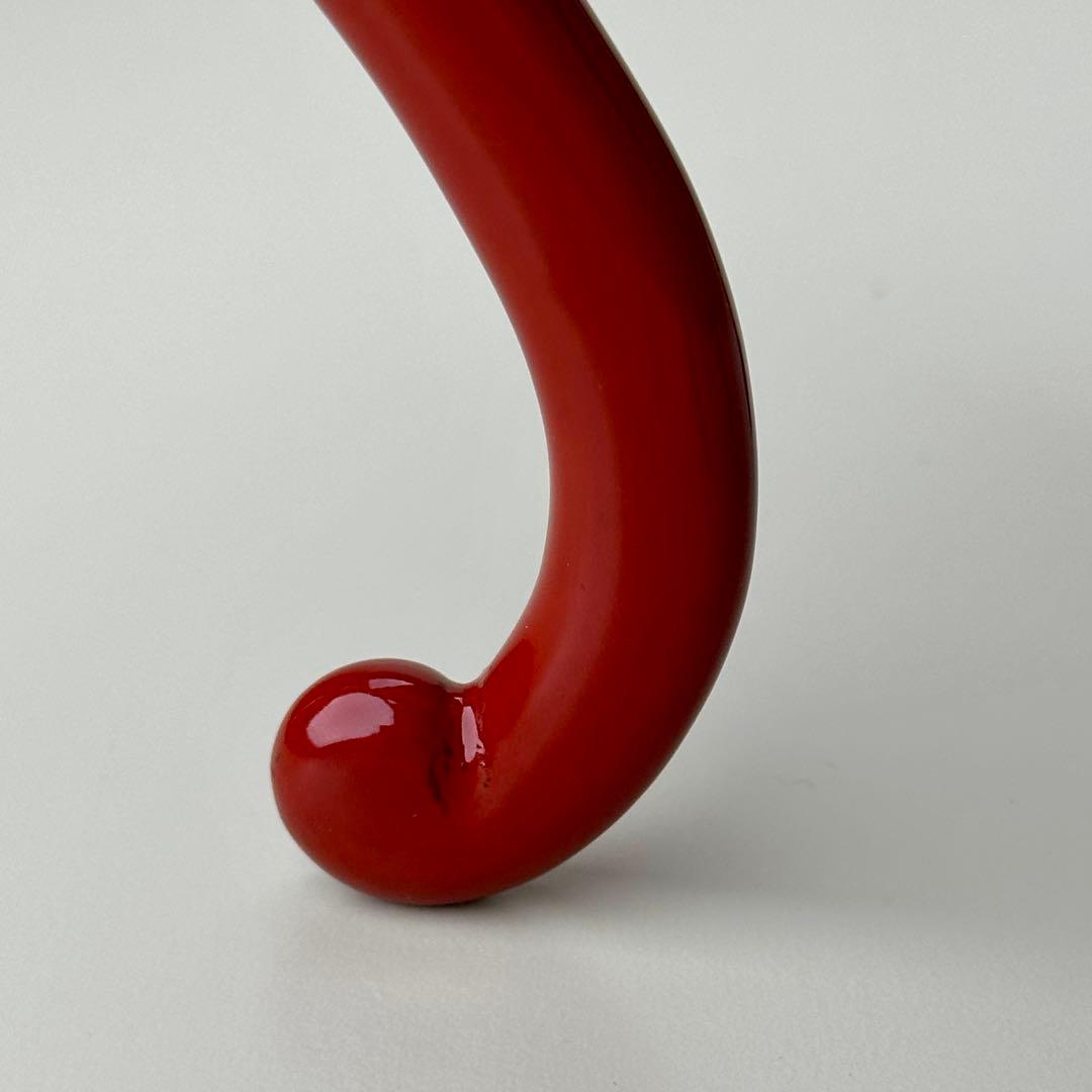 江戸期　朱漆脚付お膳台・供物台　元治元年箱書 骨董品　アンティーク