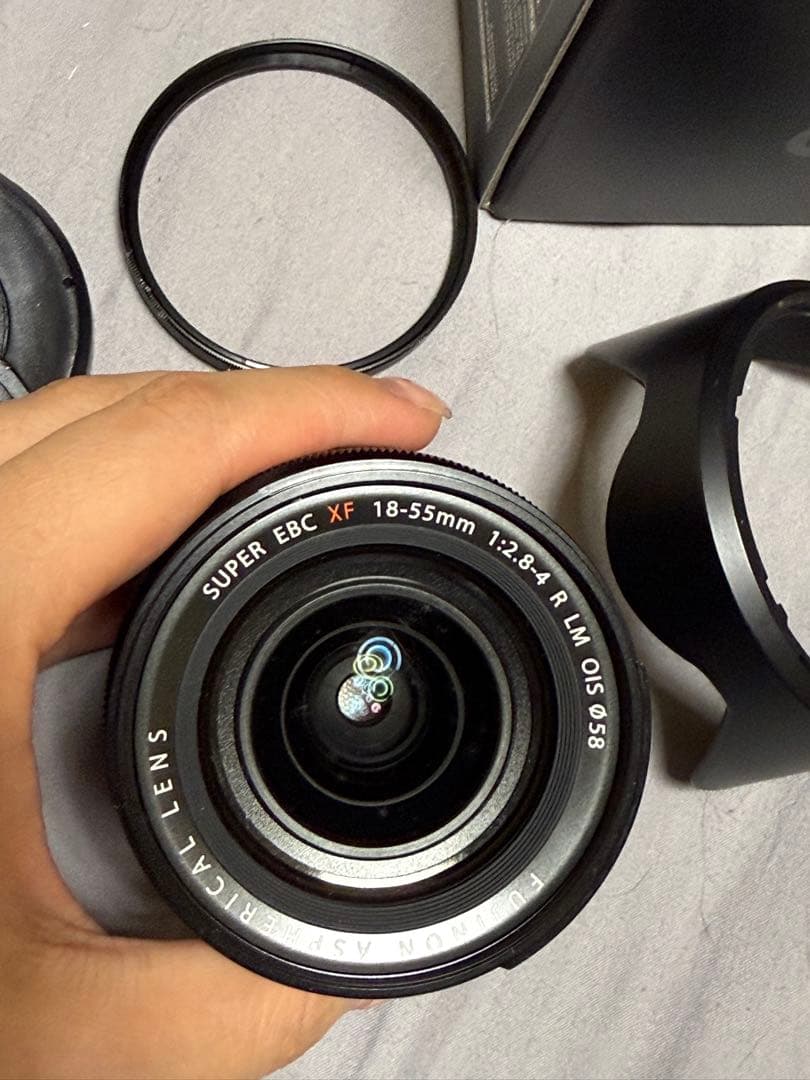 FUJIFILM X-E4 シルバー本体➕レンズ 2個