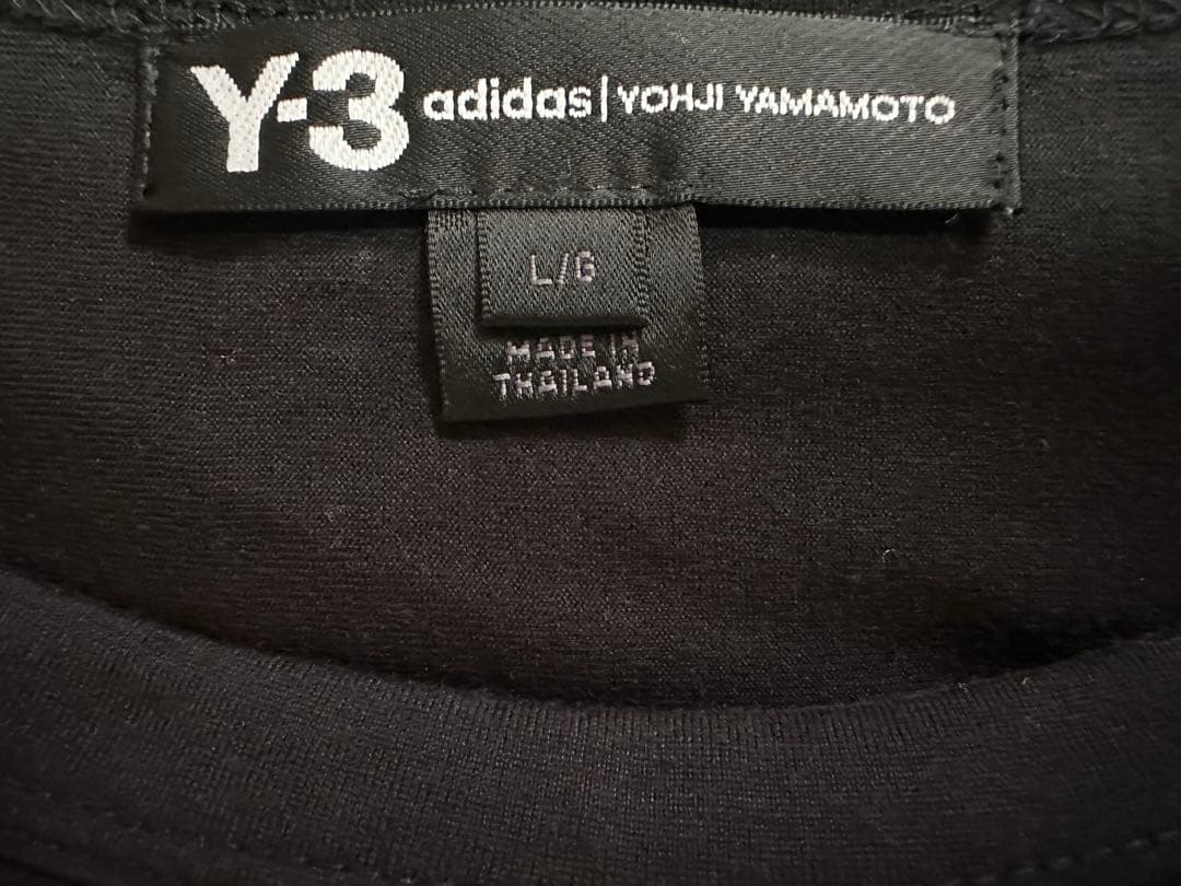 【Y3 adidas yohjiyamamoto】ロンT Lサイズ