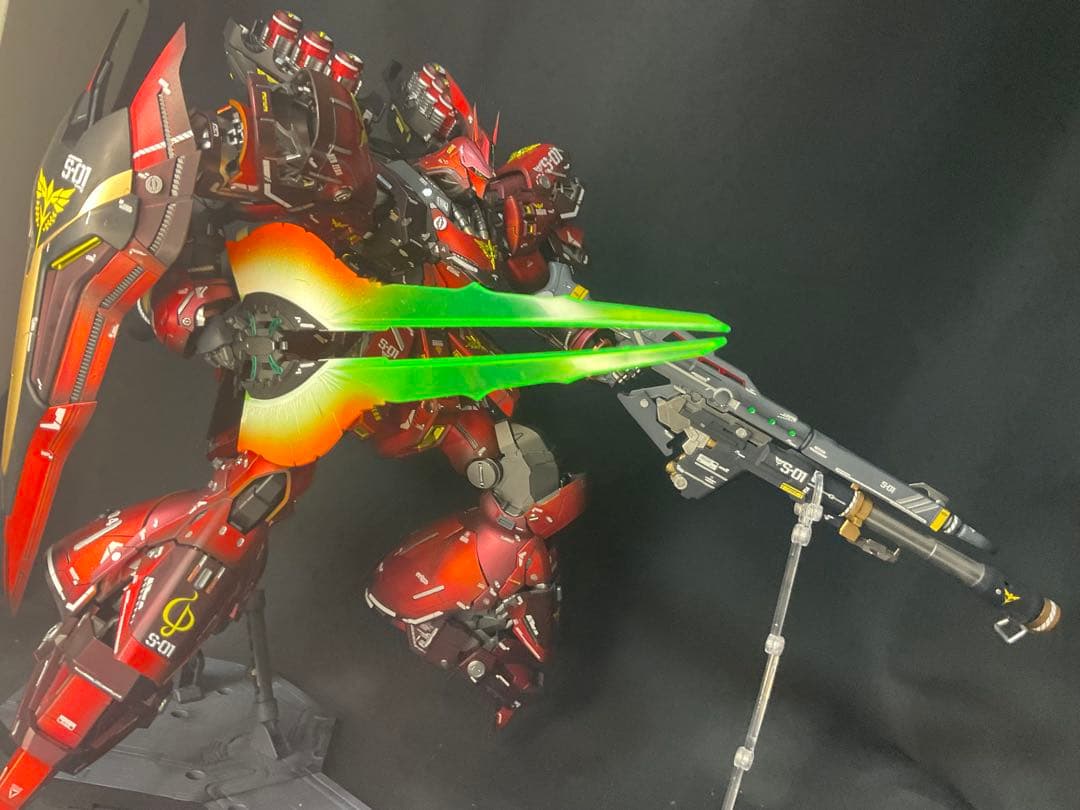 ラ・ターシュ 　MG サザビーVer.Ka 徹底監修　塗装　完成品