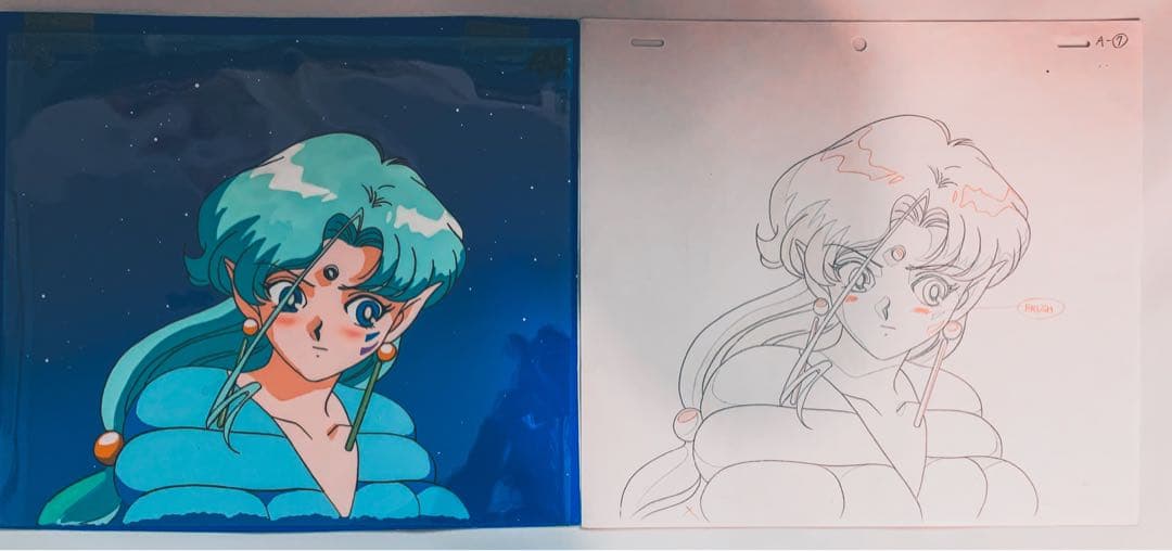 【幻レア・美品】　美少女戦士　セーラームーン　セル画　フィッシュ・アイ　当時物