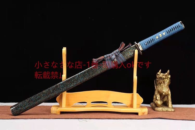 20寸中の特価焼刃シリーズ唐直刀 古兵器 武具　刀装具　日本刀　模造刀 居合刀