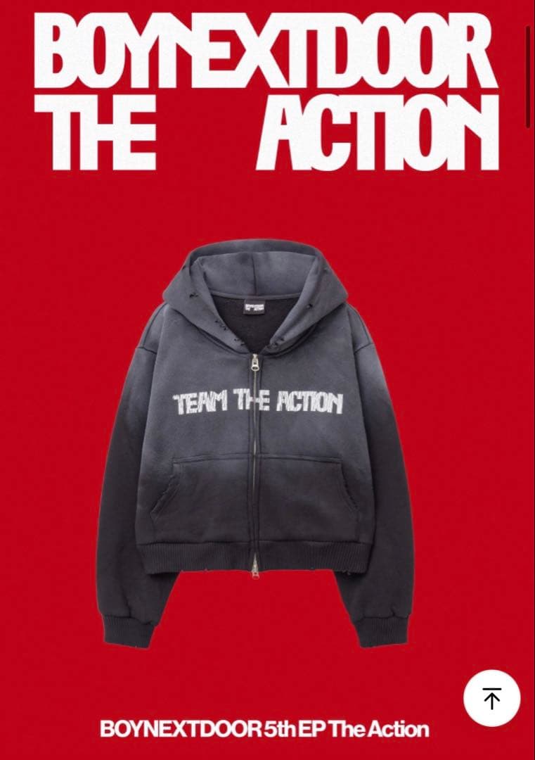 【新品】BOYNEXTDOOR ボネクド THE ACTION フーディー ト