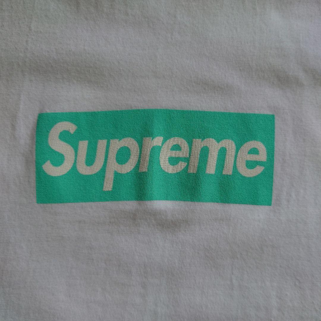 【美品】Supreme Tiffany ＆ Co. Box Logo Tee