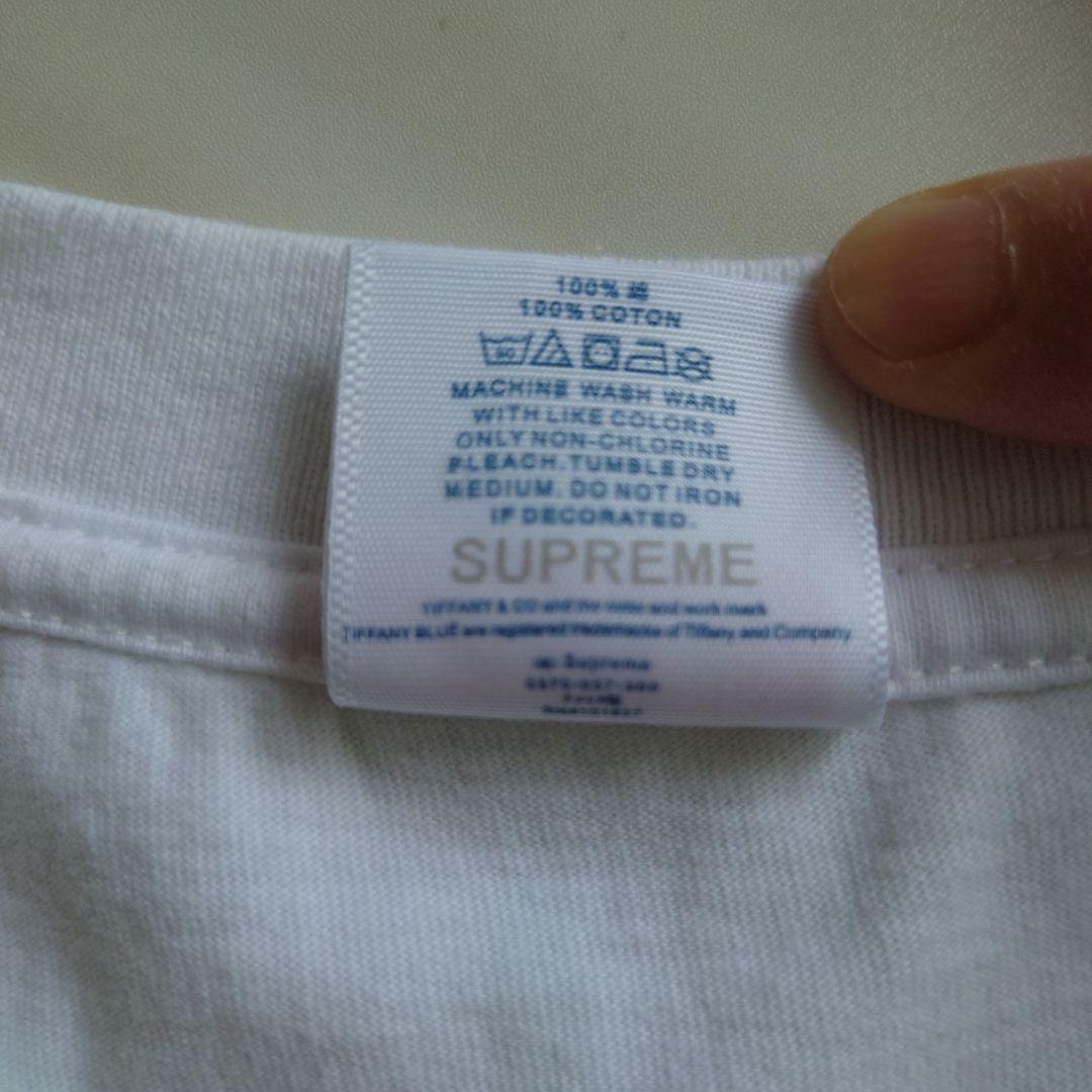 【美品】Supreme Tiffany ＆ Co. Box Logo Tee